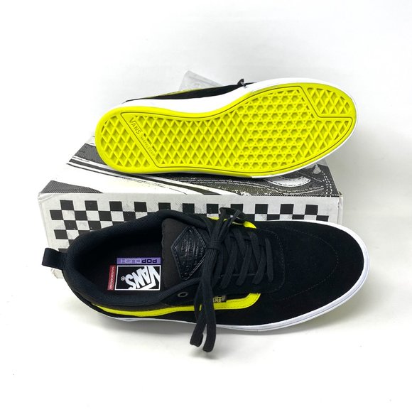 💖MEGA SALE💖VANS Kyle Walker Low Top Black Women’s Suede  Casual  VN0A5JIE8YY - Picture 7 of 11